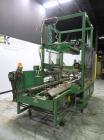 Used K&R Equipment Model PBI-AT 32 Case Erector and Bag Inserter. Capable of speeds up to 12 cases per minute. Has a case size range: 12