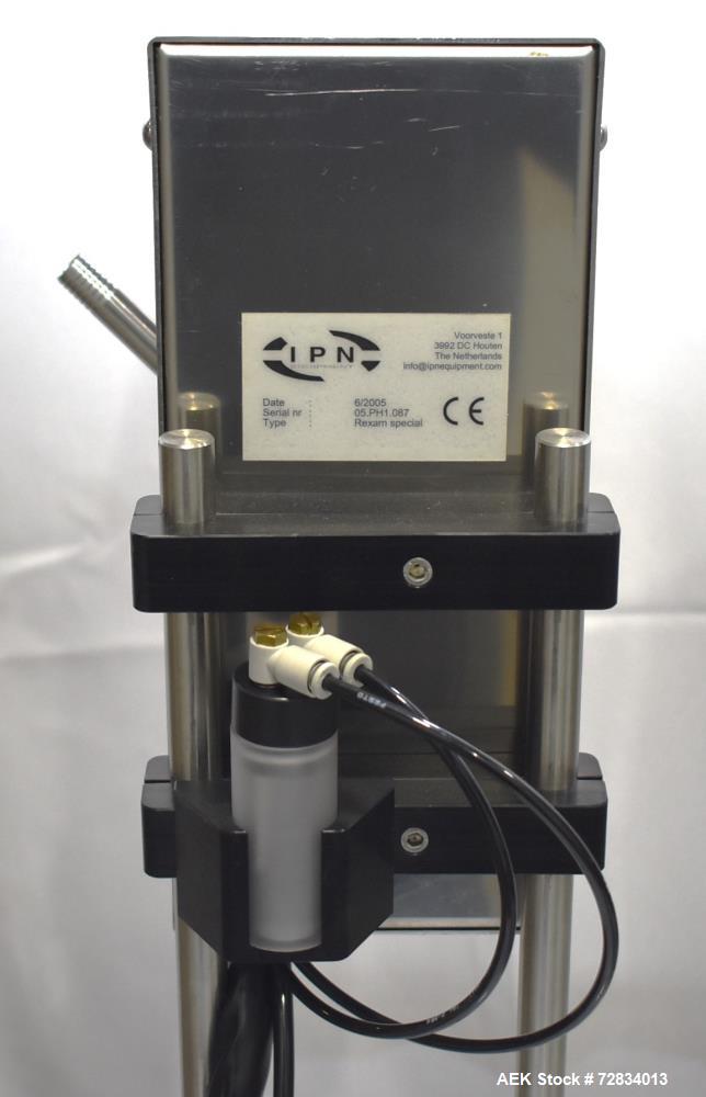 Used-IPN (Scholle) Bag in box filler with applicator closer. Table top design. Serial# 04.G1.069.