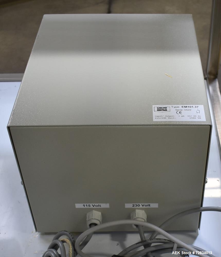 Used-IPN (Scholle) Bag in box filler with applicator closer. Table top design. Serial# 04.G1.069.