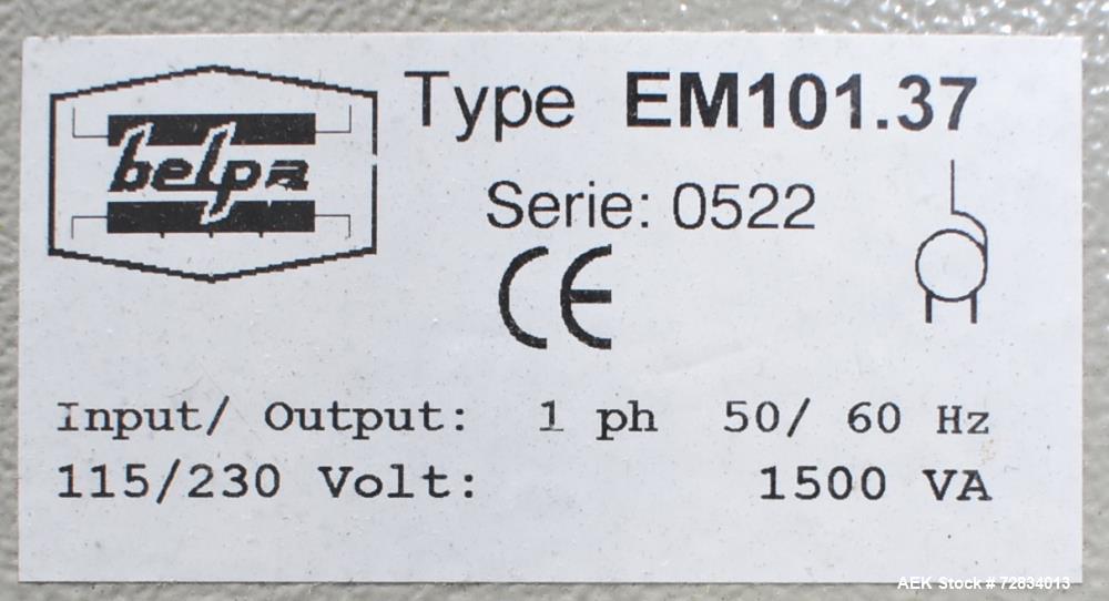 Used-IPN (Scholle) Bag in box filler with applicator closer. Table top design. Serial# 04.G1.069.