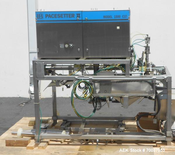 Used LiquiBox (DuPont) BIB Filler. Strip fed bag filler with OxEvac system is designed to fill one to five gallon bags used in the wine, juice, beverage and other oxygen sensitive products. A carton ...