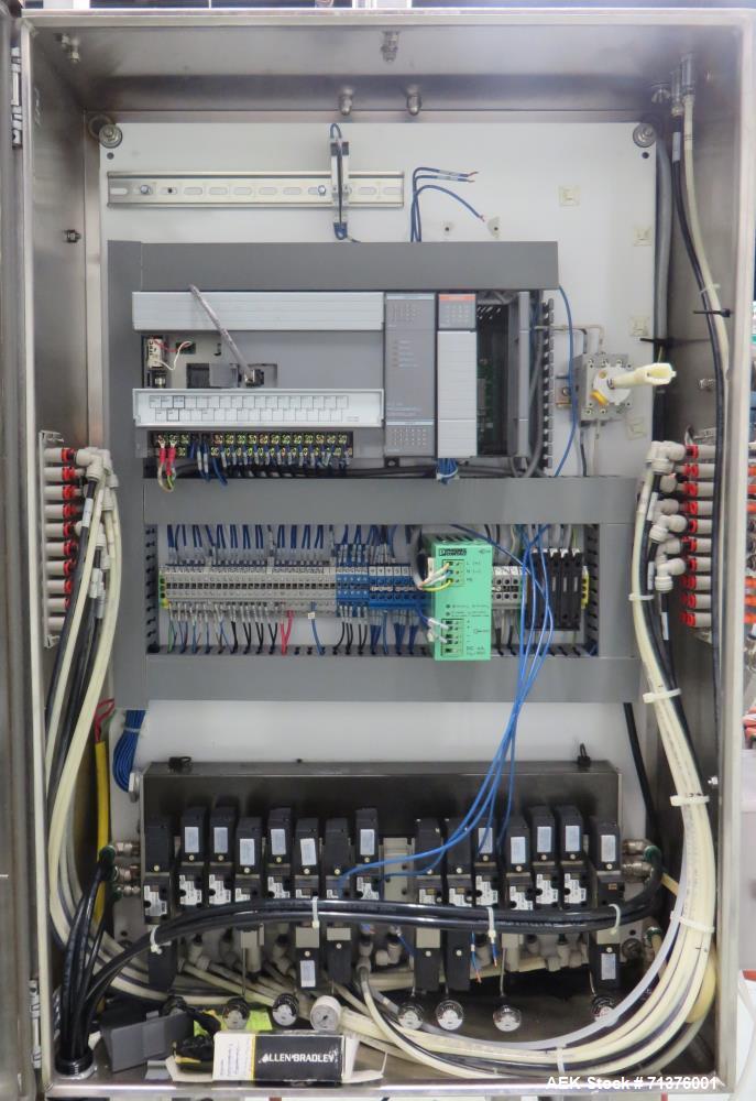 Used Scholle Corporation Double-Headed Semi-Automatic Aseptic Bag Filler