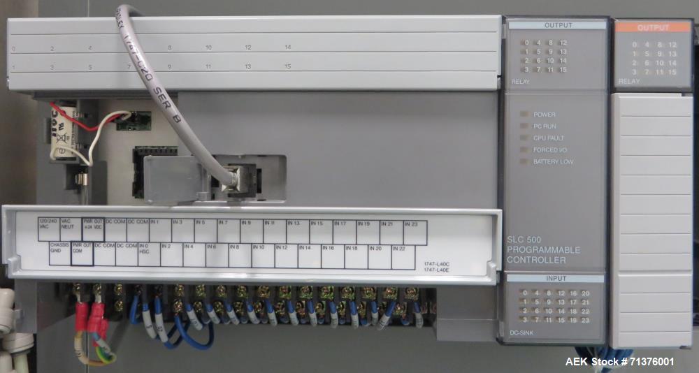 Used Scholle Corporation Double-Headed Semi-Automatic Aseptic Bag Filler
