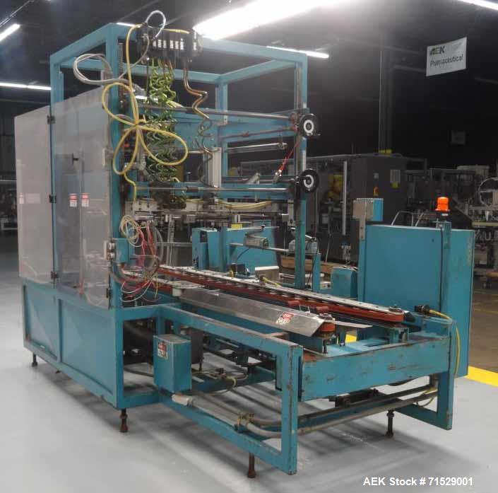 Used- K&R Equipment Case Erector And Poly Bag Inserter