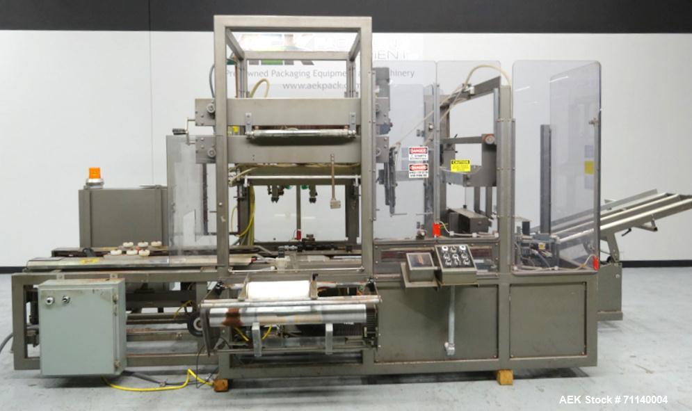 Used K&R Model PBI Case Erector and Poly Bag Inserter
