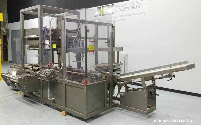 Used K&R Model PBI Case Erector and Poly Bag Inserter