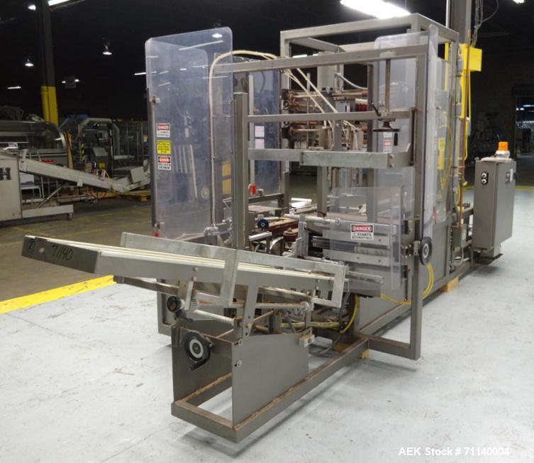 Used K&R Model PBI Case Erector and Poly Bag Inserter