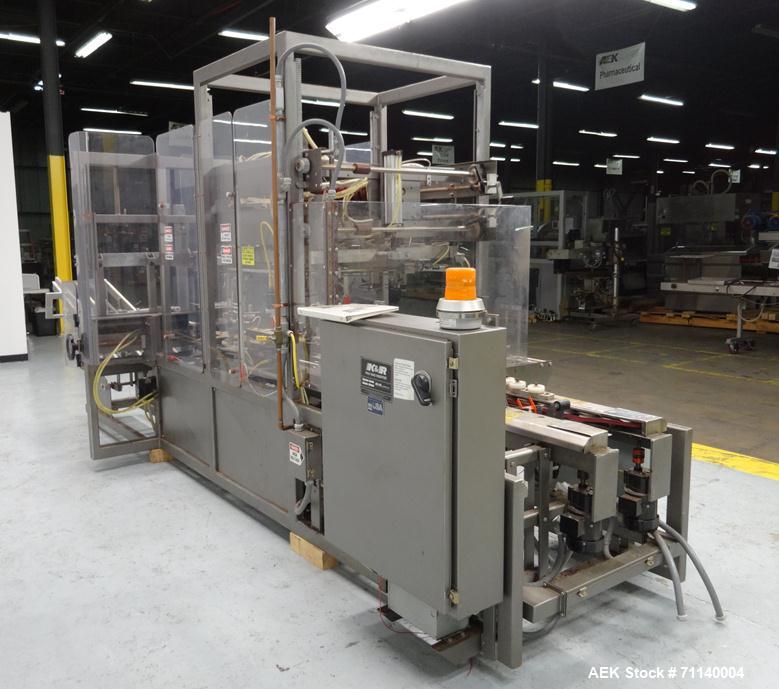Used K&R Model PBI Case Erector and Poly Bag Inserter