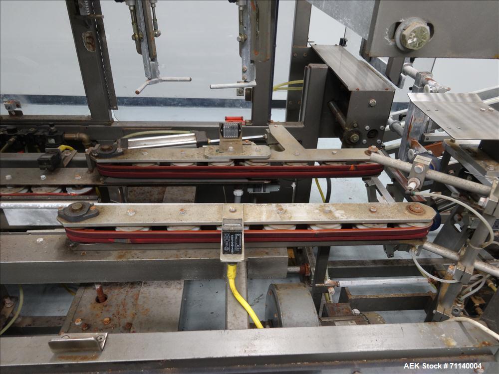 Used K&R Model PBI Case Erector and Poly Bag Inserter