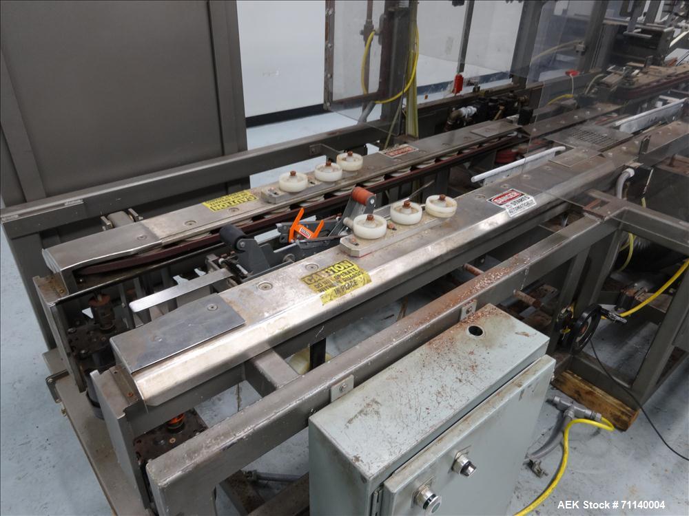 Used K&R Model PBI Case Erector and Poly Bag Inserter