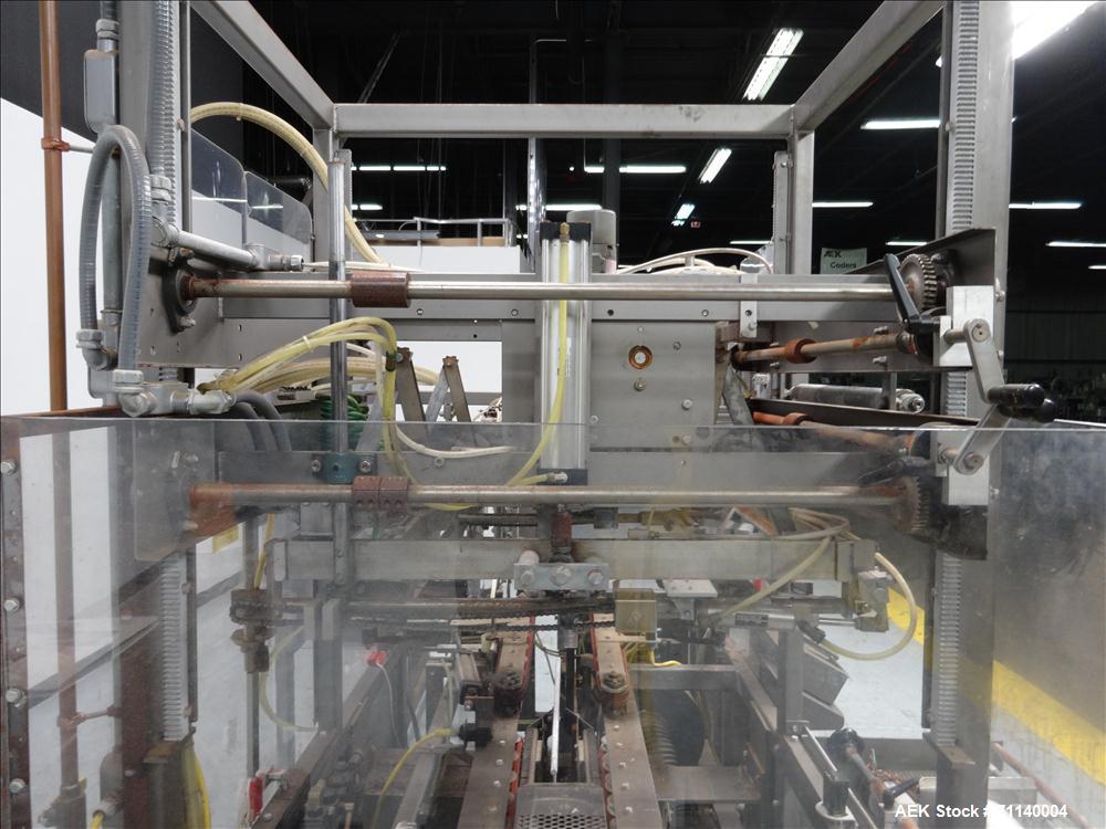 Used K&R Model PBI Case Erector and Poly Bag Inserter