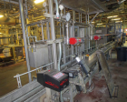 Used Automatic 50 Pound Cube Filling Line