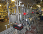 Used- Automatic 50 Pound Cube Filling Line