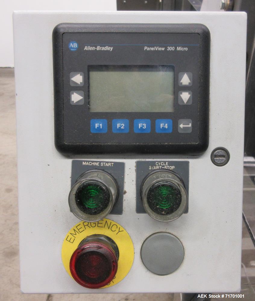 Used Pearson Model UC15F Automatic Bag in Box Uncuffer and Bag Fan Fold  Closer