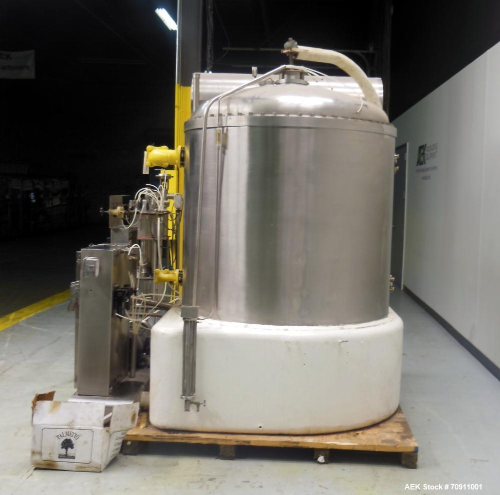 Used Satinless Steel Mojonnier 48-60 Carbo Cooler for Carbonated Drink Products
