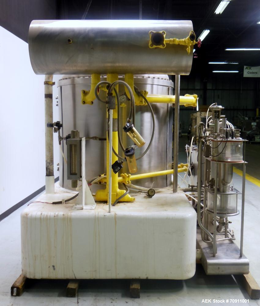 Used Satinless Steel Mojonnier 48-60 Carbo Cooler for Carbonated Drink Products