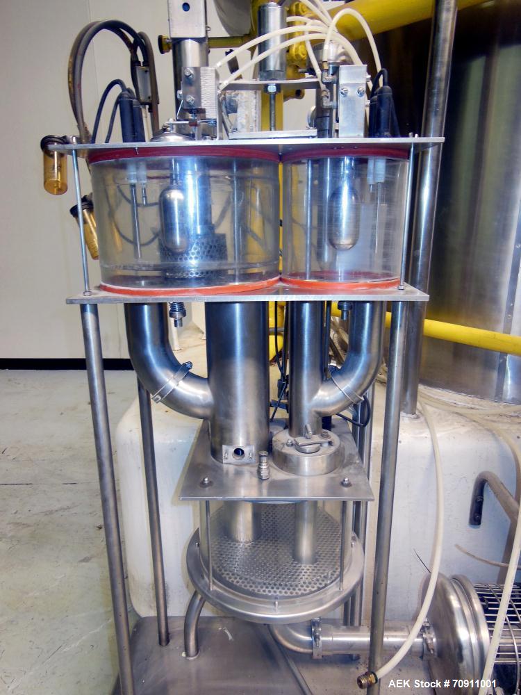 Used Satinless Steel Mojonnier 48-60 Carbo Cooler for Carbonated Drink Products