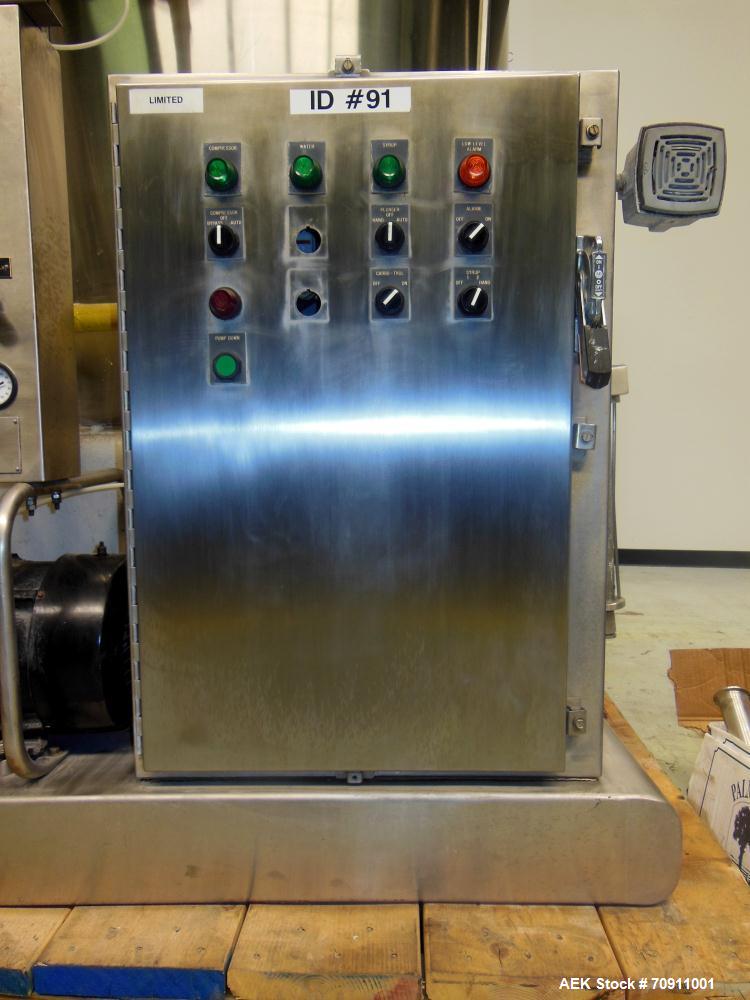 Used Satinless Steel Mojonnier 48-60 Carbo Cooler for Carbonated Drink Products