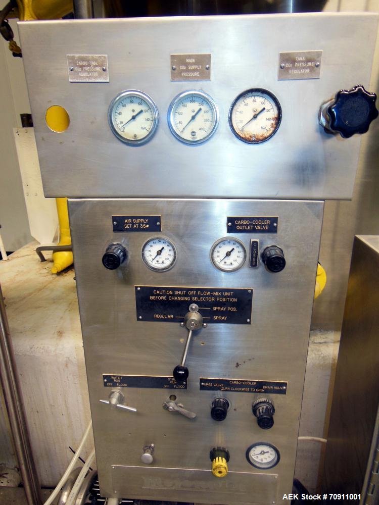 Used Satinless Steel Mojonnier 48-60 Carbo Cooler for Carbonated Drink Products