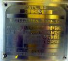 Used Satinless Steel Mojonnier 48-60 Carbo Cooler for Carbonated Drink Products