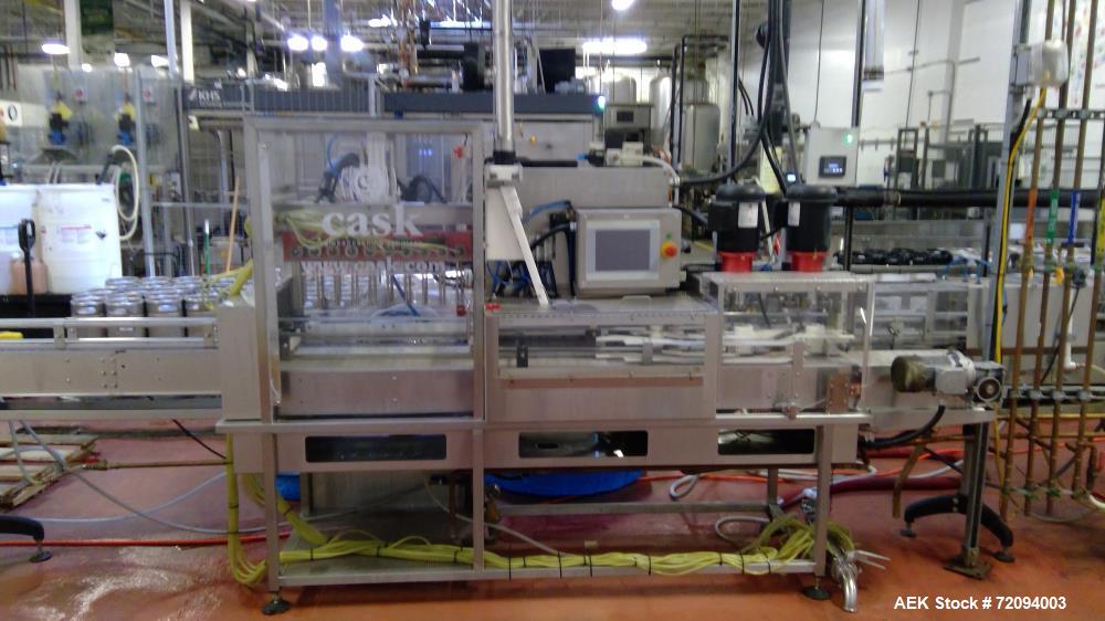 Used- Complete Cask ACS Beer Canning Line