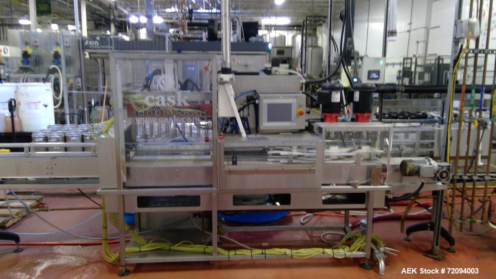 Used Complete Cask ACS Beer Canning Line