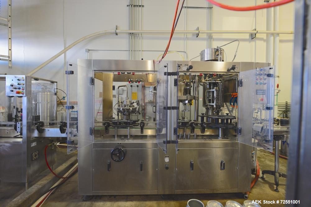 Used CIME Gold 6-6-1 Counter Pressure Bottle Filler