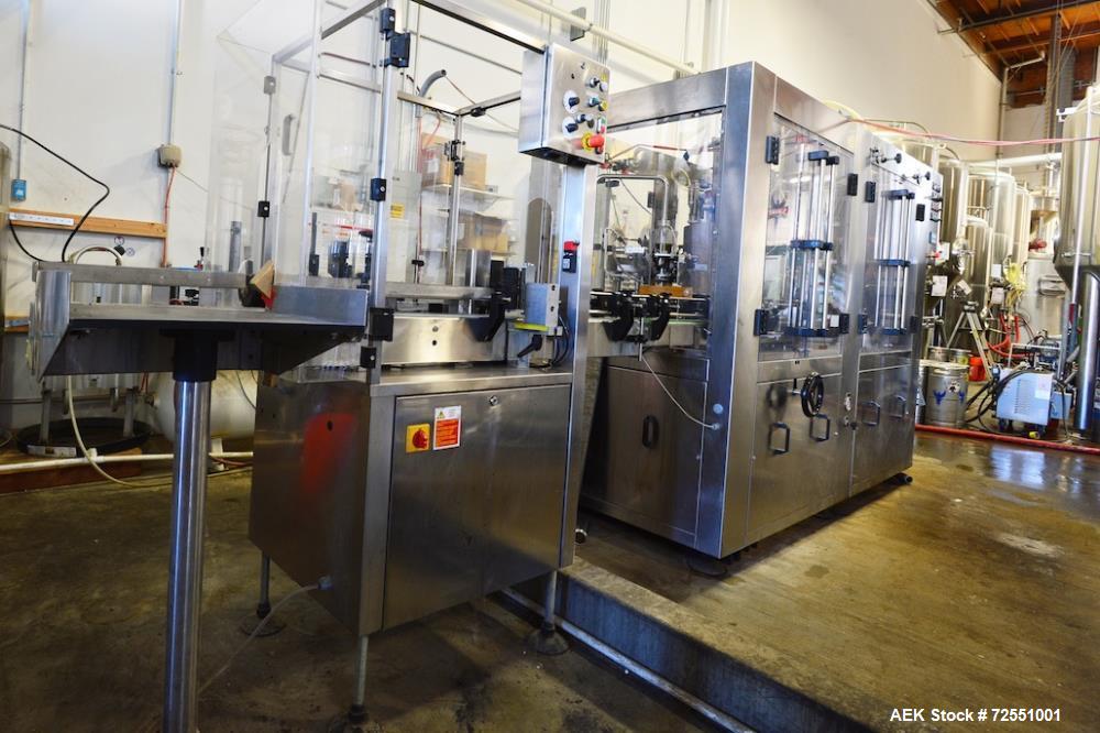 Used CIME Gold 6-6-1 Counter Pressure Bottle Filler