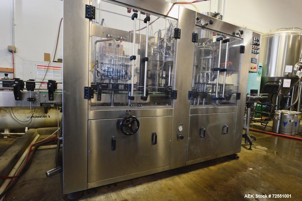 Used CIME Gold 6-6-1 Counter Pressure Bottle Filler