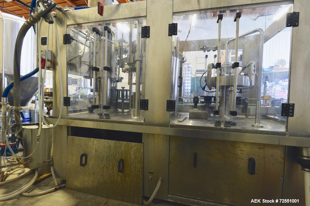 Used CIME Gold 6-6-1 Counter Pressure Bottle Filler