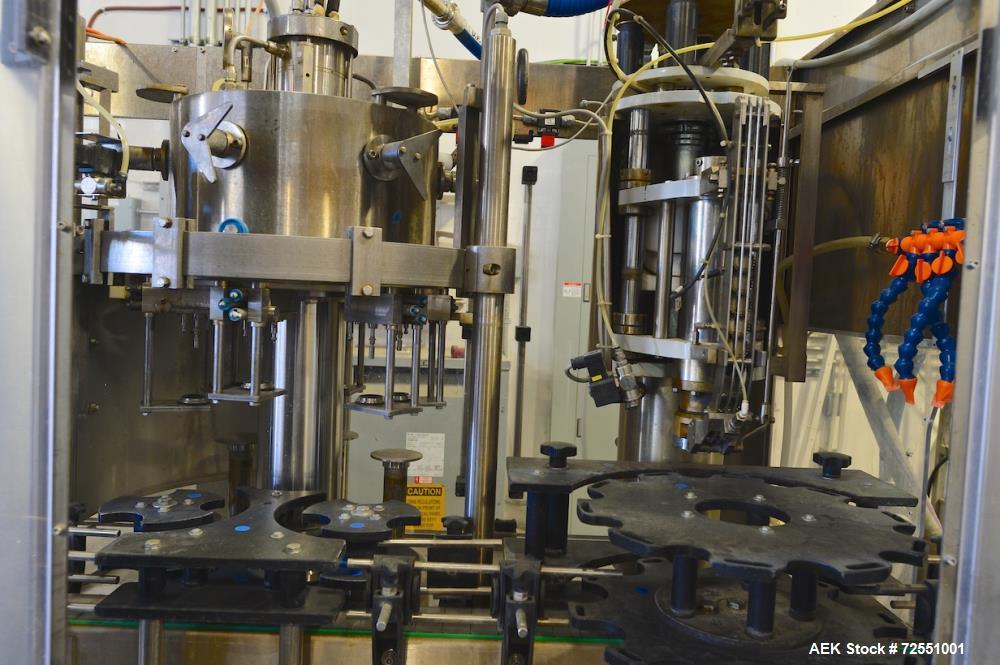 Used CIME Gold 6-6-1 Counter Pressure Bottle Filler