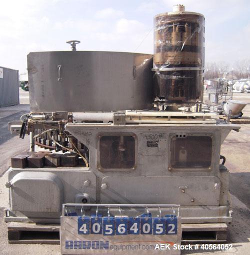 Used Crown Uniblend 50-12 Monoblock Filler and Capper