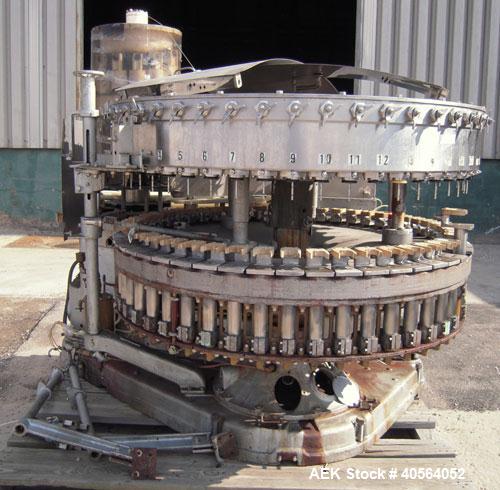 Used Crown Uniblend 50-12 Monoblock Filler and Capper
