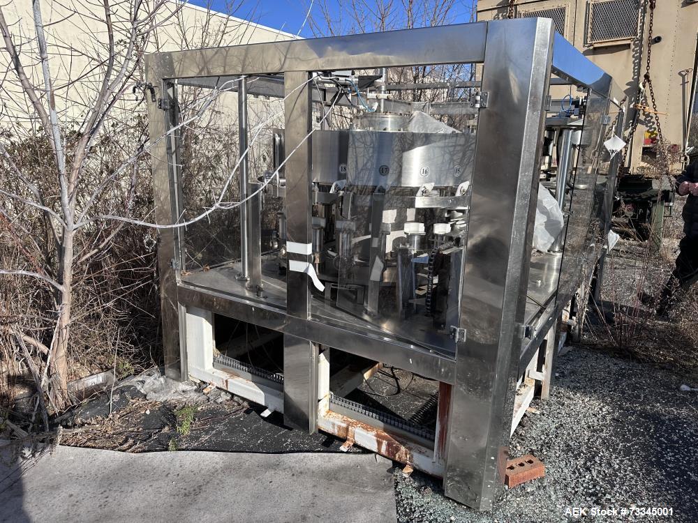 Used Palmer Equipment Carbonated Monobloc Beverage Filler – Model 20-4