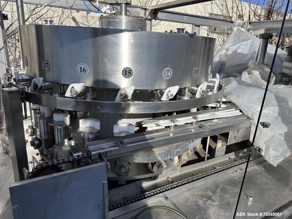Used Palmer Equipment Carbonated Monobloc Beverage Filler – Model 20-4