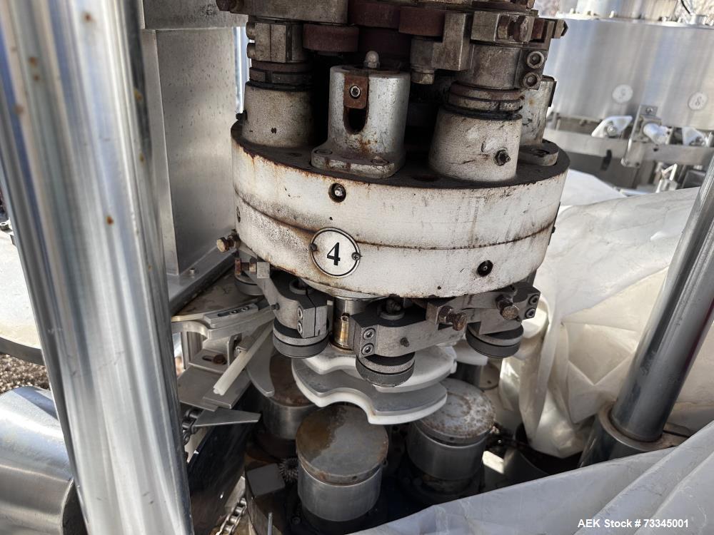 Used Palmer Equipment Carbonated Monobloc Beverage Filler – Model 20-4