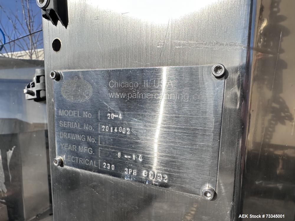 Used Palmer Equipment Carbonated Monobloc Beverage Filler – Model 20-4