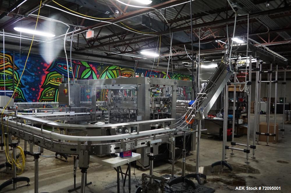Used Palmer Rotary Can Line, 24 Head