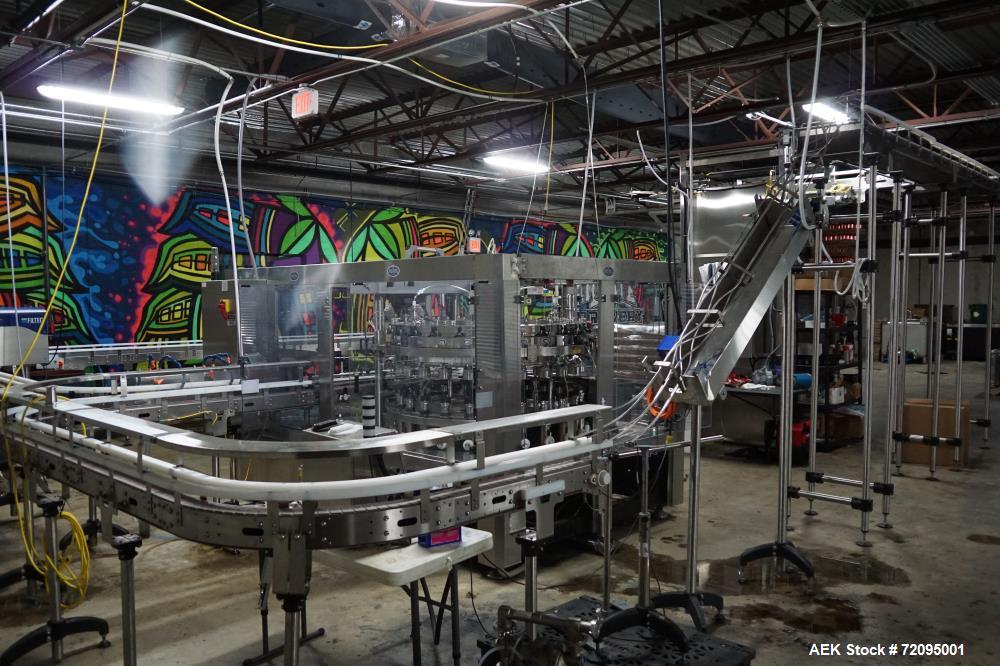 Used Palmer Rotary Can Line, 24 Head