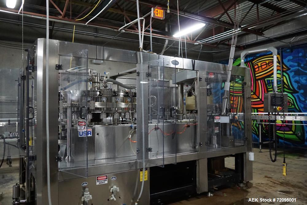 Used Palmer Rotary Can Line, 24 Head