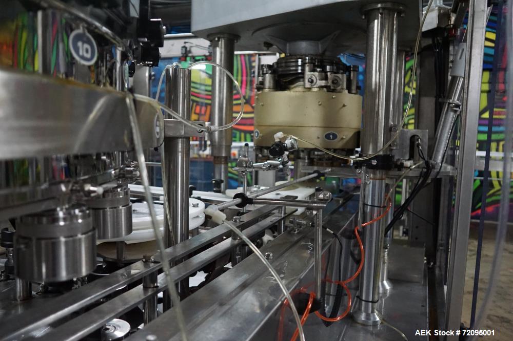 Used Palmer Rotary Can Line, 24 Head