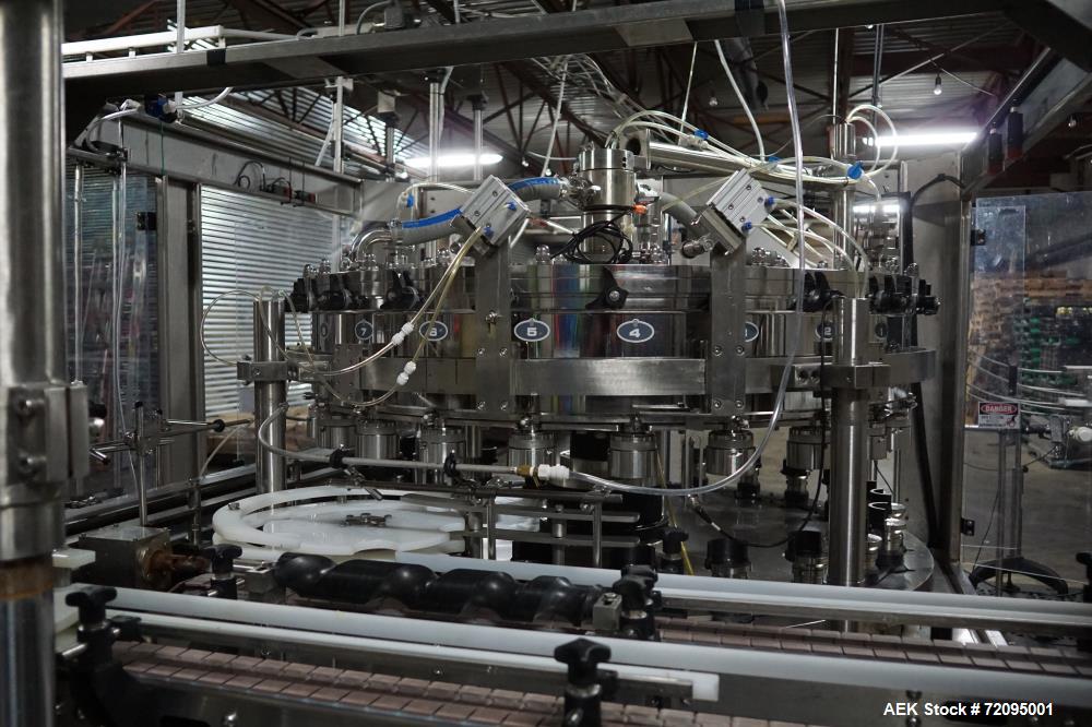 Used Palmer Rotary Can Line, 24 Head