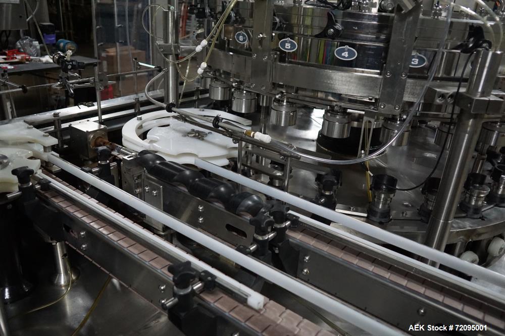 Used Palmer Rotary Can Line, 24 Head