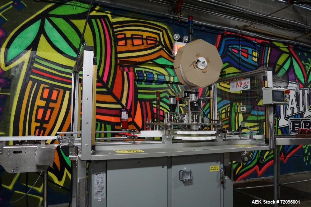 Used Palmer Rotary Can Line, 24 Head