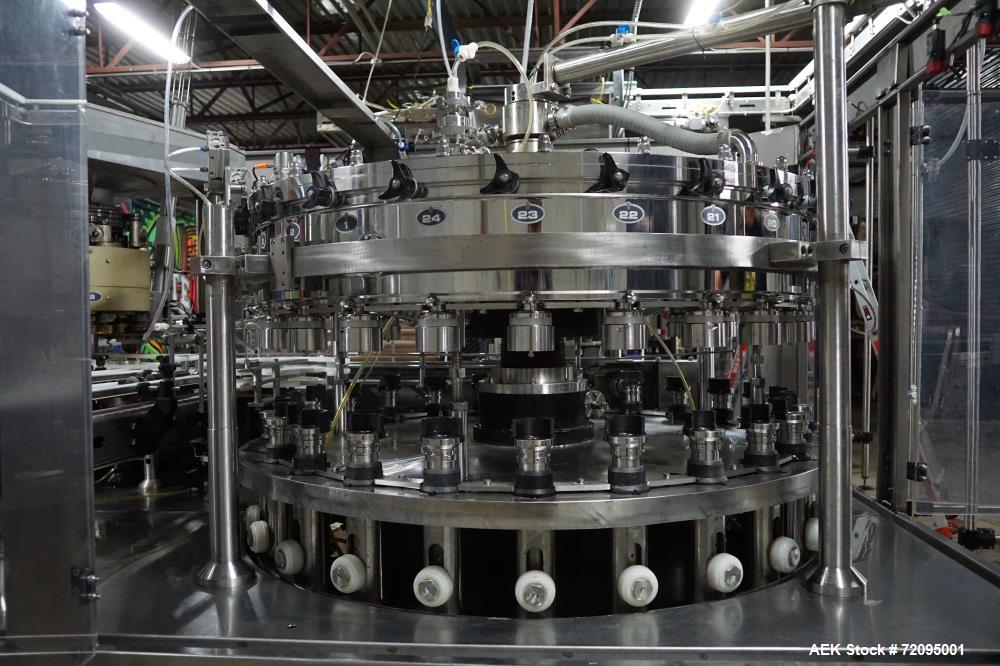 Used Palmer Rotary Can Line, 24 Head