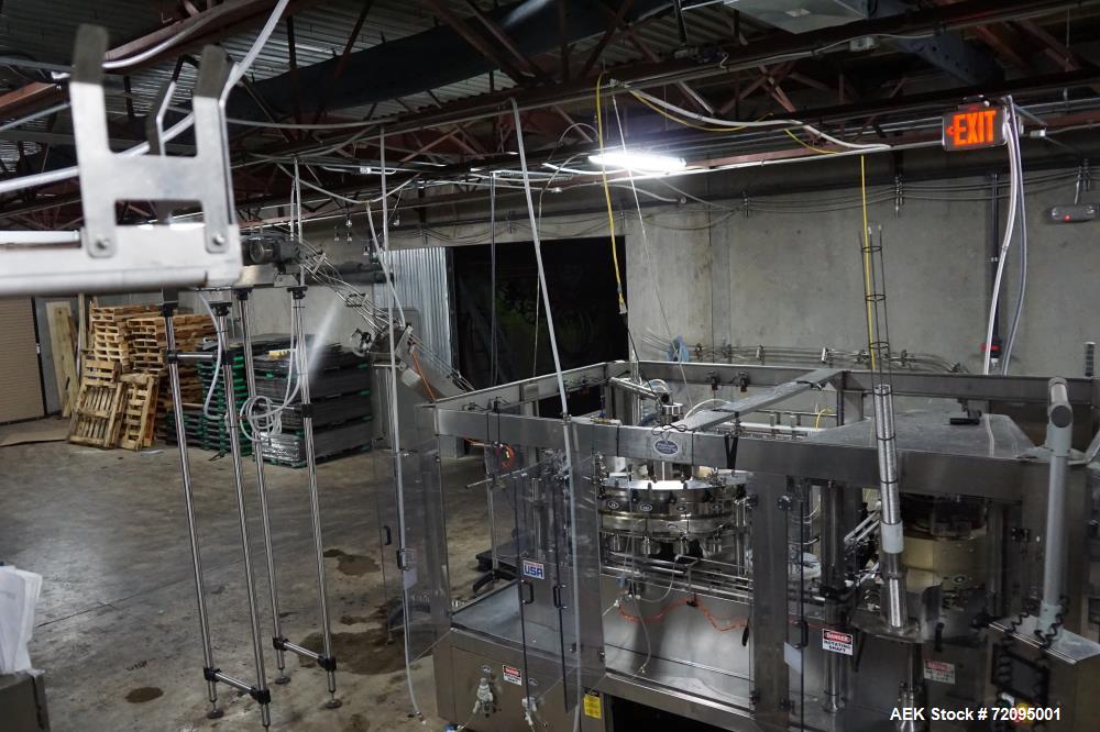 Used Palmer Rotary Can Line, 24 Head
