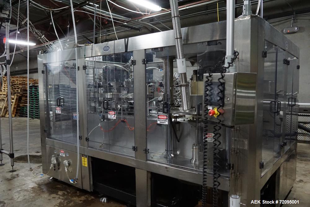 Used Palmer Rotary Can Line, 24 Head