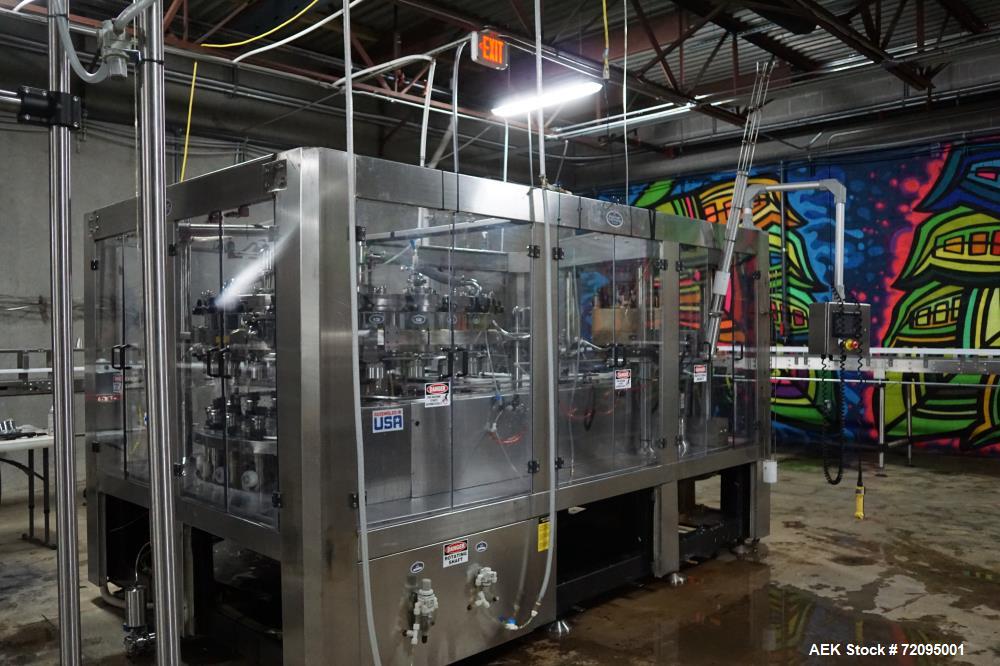 Used Palmer Rotary Can Line, 24 Head