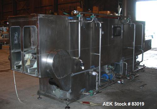 Used Plant Service and Equipment Corp 5 Gallon Bottle Wash/Rinse/Fill/Cap Line
