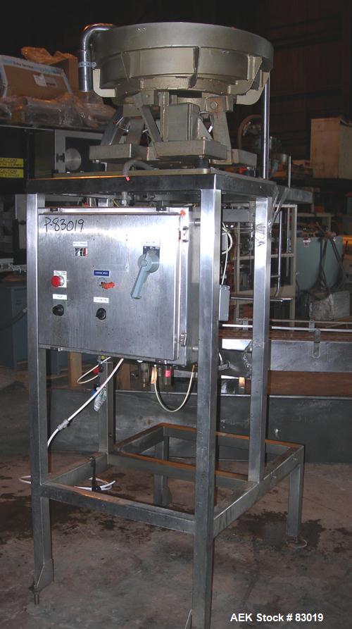 Used Plant Service and Equipment Corp 5 Gallon Bottle Wash/Rinse/Fill/Cap Line